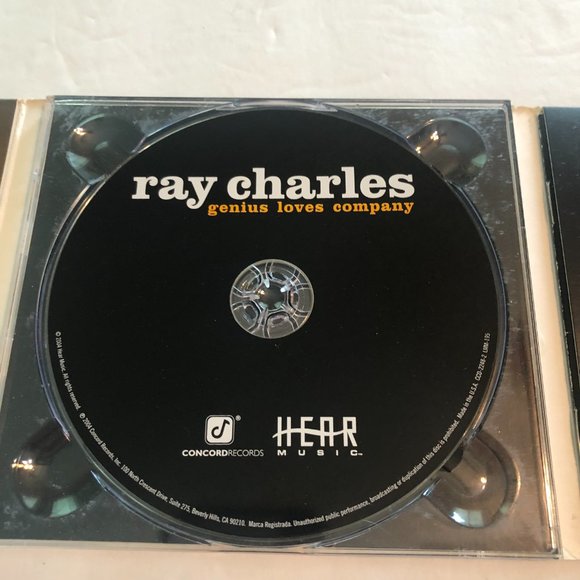 Music - Ray Charles Audio CD w insert 2004 Audio CD Pre-owned - Picture 5 of 7